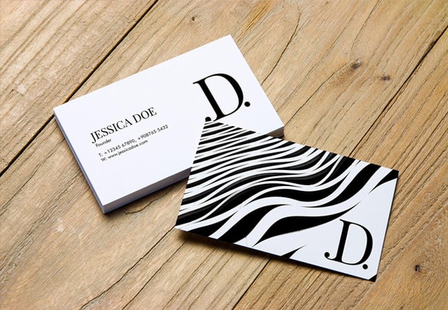 Single or Double Sided Business Cards