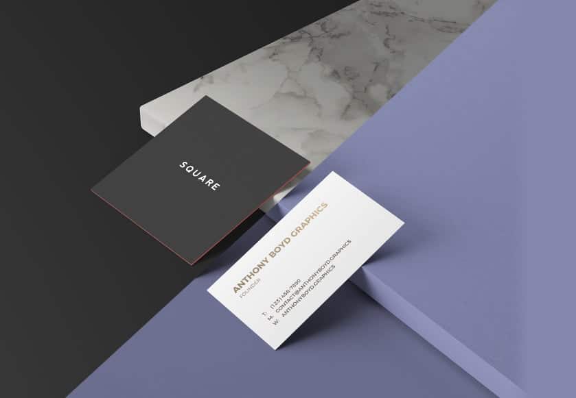 Mini & Square Business Cards