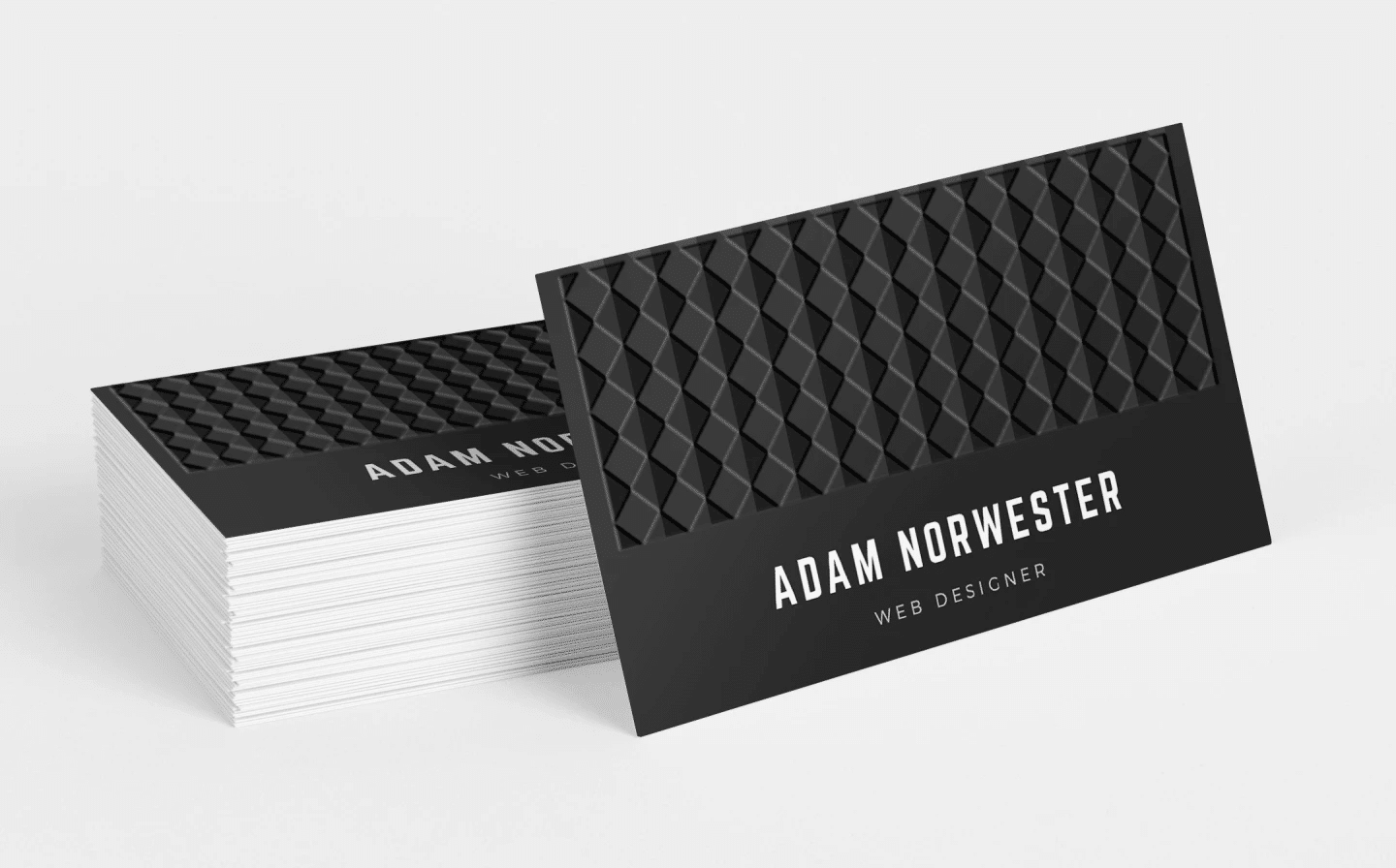 Spot UV Business Card Texture and Patterns