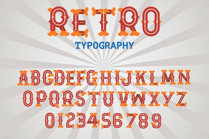 Retro Typography